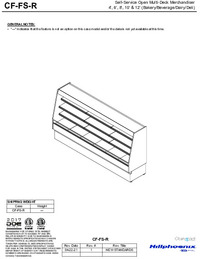 CF-FS SFC Self-Service, Multi-Deck, Medium-Temperature for Small